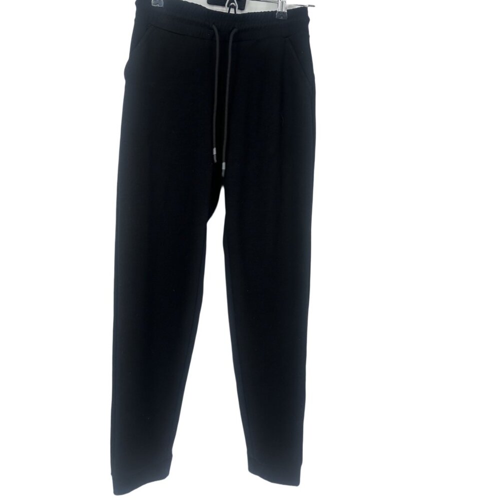 Kyodan Black Super Soft Jogger Pants XS Drawstring